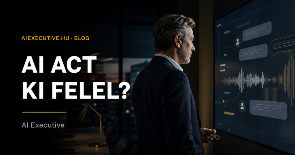 AI Act: ki a felelős, amikor az AI beszél?